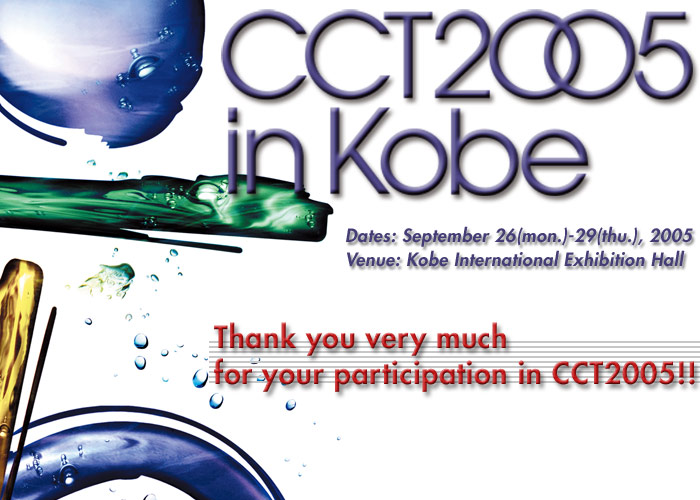 Thank you very much for your participation in CCT2005!!